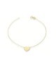 BRACCIALE IN ORO 9KT CON CUORE MOD. 1018 [a575b055]