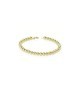 bracciale con sfere lisce in oro 9kt mod. 1129 [c10c127d]