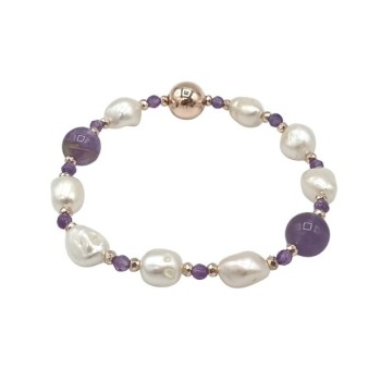 Bracciale pietre e perle mod.TGHBRST42 [3feaf8ca]