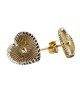 orecchini in argento cuore rigato mod. NCOR913 [3a47b6f4]