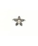 anello fiore con perla in argento e zirc. mod. R1767 [b2fc522b]