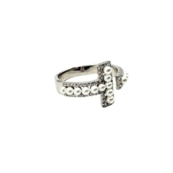 an. con perle e zirconi in arg. mod. 72890 [ea086058]