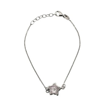 br. in argento con stella rigata mod.NCBR611 [81c86396]