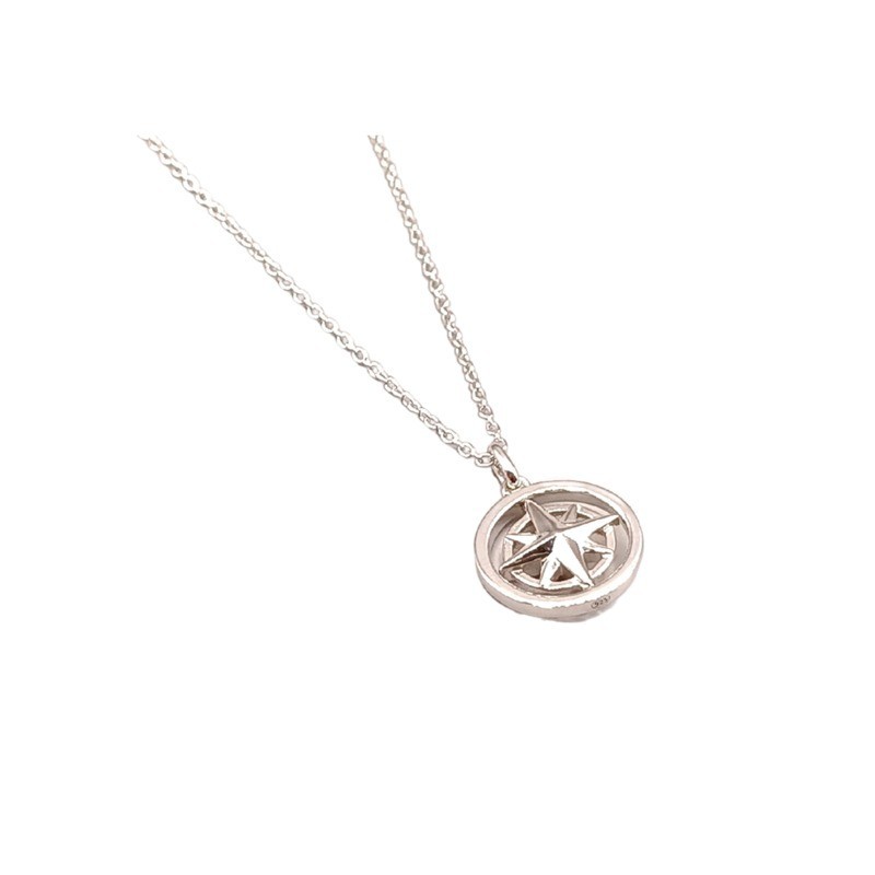 pendente rosa dei venti in argento mod.58670 [7645a3de]