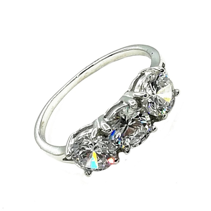 anello trilogy argento mod.51317 [aa5b8a66]