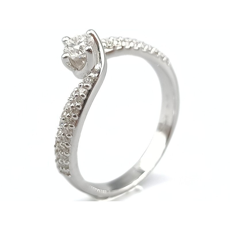 anello solitario in oro mod.an0118a [ee9d174f]