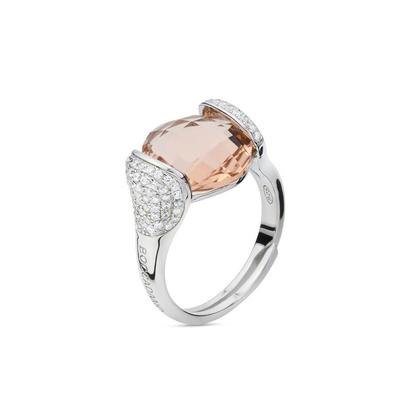 ANELLO IN ARGENTO E ZIRC. MOD. BAN072T [44e3e599]