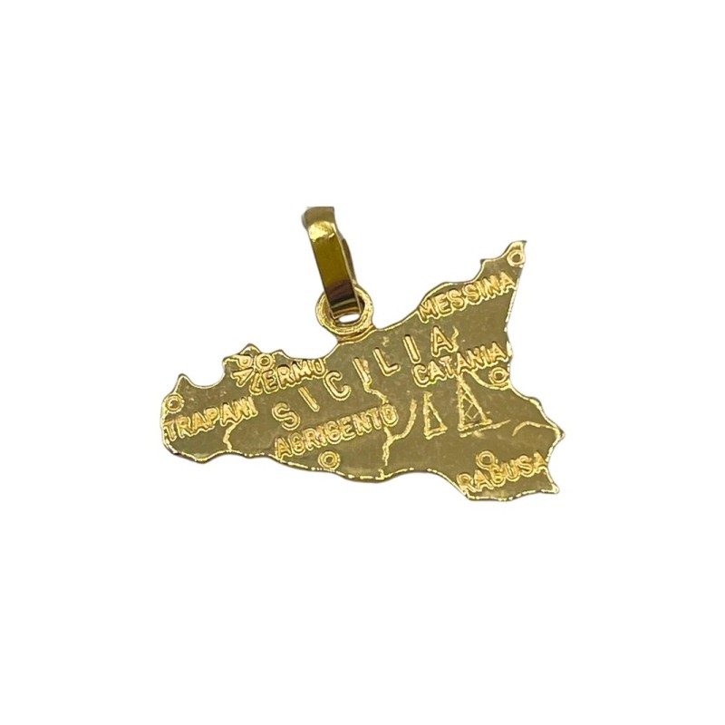pendente grande sicilia in oro 18kt mod. GPDM49-108 [c62a0da5]