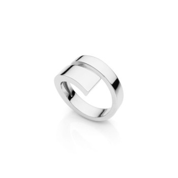 anello contrarié bronzo rodiato mod. 2405 [19eabef7]