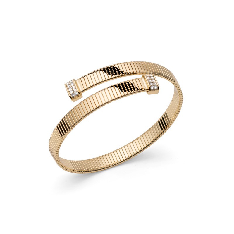 bracciale in bronzo e zirconi mod. 2674 [de7fc561]