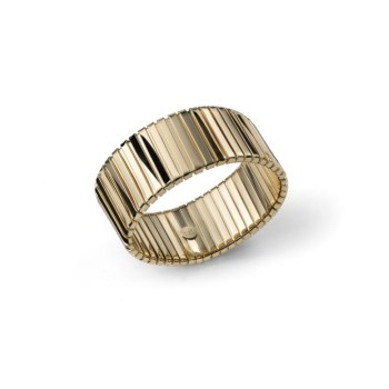 bracciale fascia alta in bronzo dorato mod. 2722 [ce63f4eb]