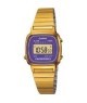 orologio casio piccolo dorato quadrante viola mod. la670wga-6df [fe3b2b2a]