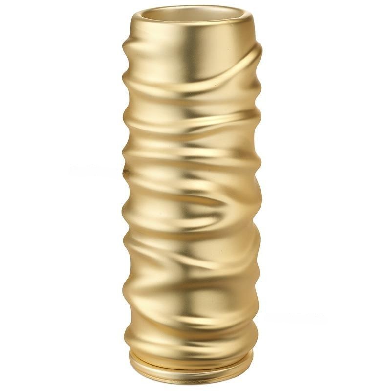 vaso in resina mod. R18442/oro [18df2073]