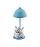 lampada conigli cuore azzurra mod. b4229-01a [d68d6c91]