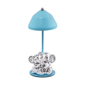 lampada elefanti cuore azzurra mod. b4229-02a [87bc57b1]
