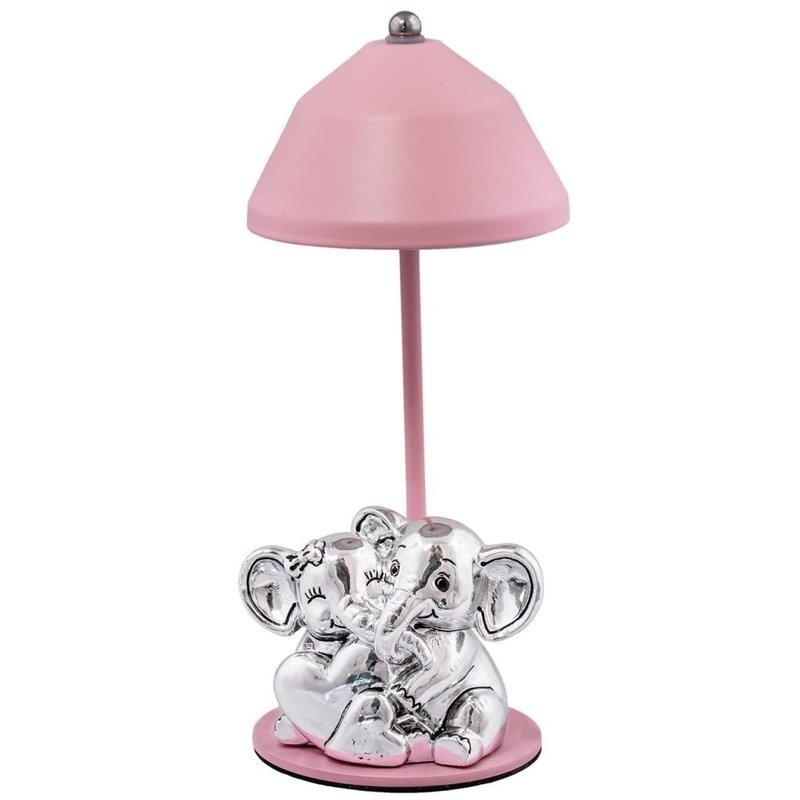 lampada elefanti cuore rosa mod. b4229-02r [1c1a92e9]