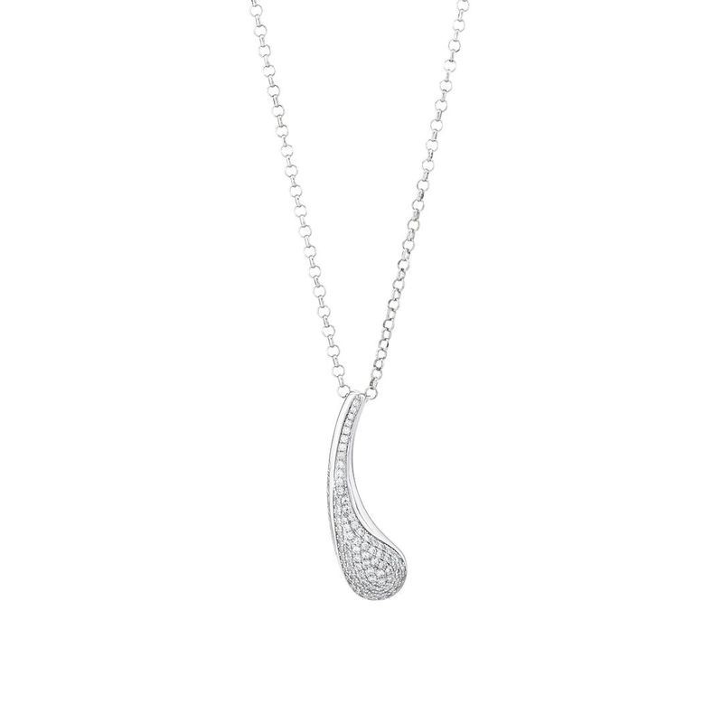 collana in metallo con zirconi mod. kgr038 [91d6a77b]
