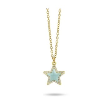 collana in acciaio dorato e bronzo mod. mr/gr06 [366be977]