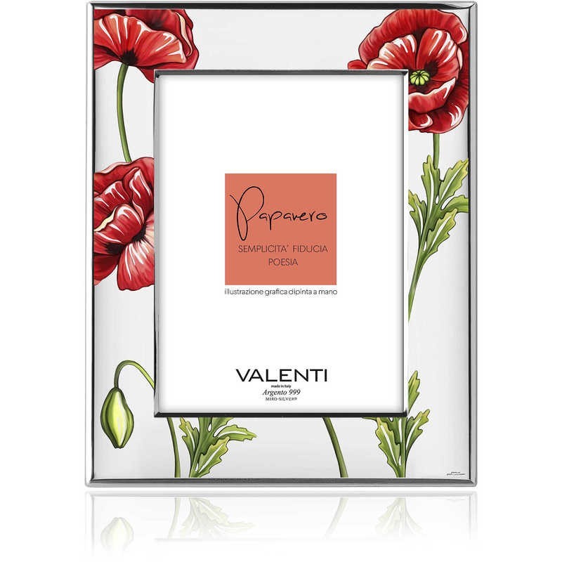 Portafoto Papaveri di Valenti,MOD.52110/5LBI [3c81e27f]