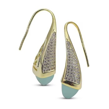 orecchini cristalli e zirconi mod. kor028da [edac9456]