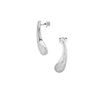 orecchini in metallo con zirconi mod. kor039 [f094abb1]